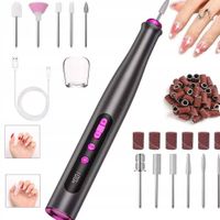 KOMPAKTOWA FREZARKA DO PAZNOKCI MANICURE PEDICURE MINI PEN