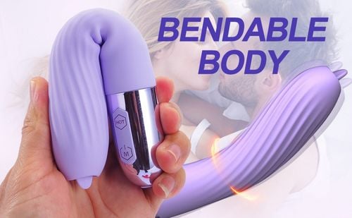 wibrator silicone vibrator usb, 10 vibration modes, heating na Arena.pl