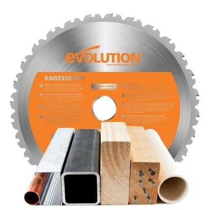 Tarcza piła TCT wielozadaniowa Evolution RAGE 255 zdjęcie 5
