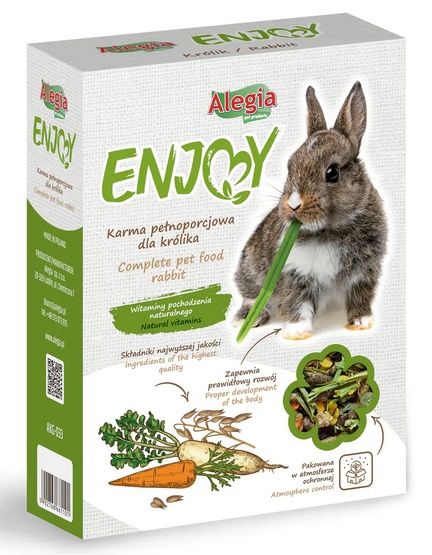 Alegia Enjoy Królik 400g zdjęcie 1
