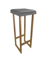 Hoker krzesło barowe ALEX 90cm podstawa złota BL14