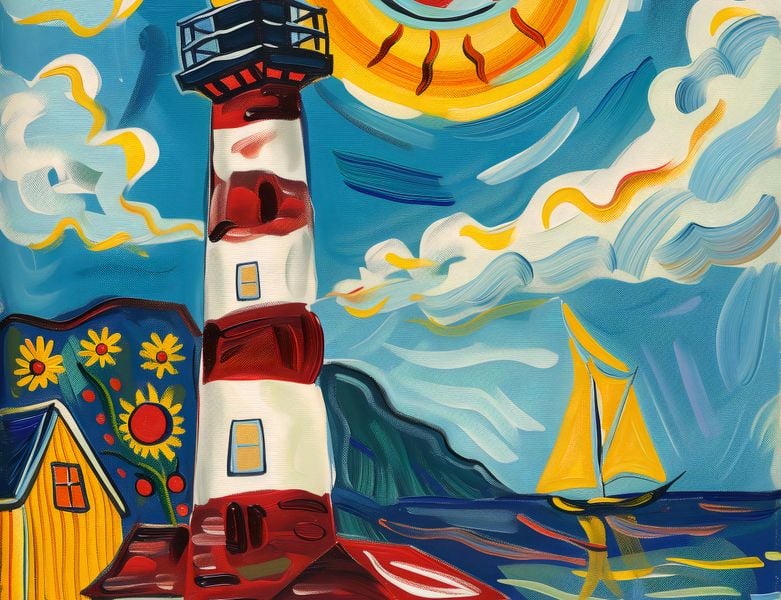 Plakat 65x50cm Żywa Przystań zdjęcie 1