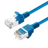 MicroConnect CAT6A U-FTP Slim, LSZH, 1m