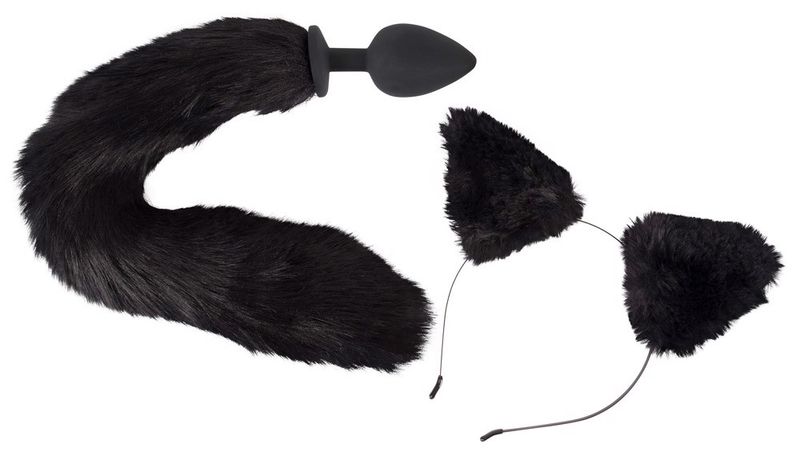 Korek Analny  Bad Kitty Pet Play Plug & Ears zdjęcie 3