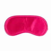 easytoys satynowa opaska na oczy rożowa - delikatny materiał