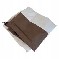 Pokrowiec Osłona na Fotel Ogrodowy Beż Brąz 2szt