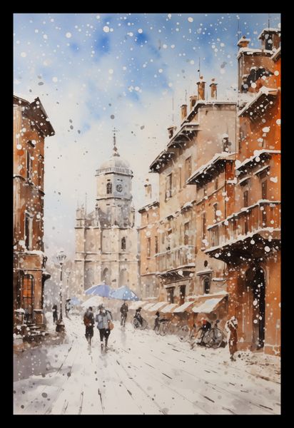 Plakat 20x30cm Urok Starych Miast zdjęcie 2