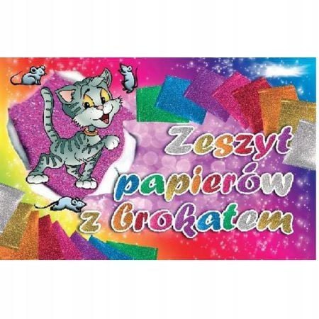 zeszyt papierów brokatowych b4/8k na Arena.pl