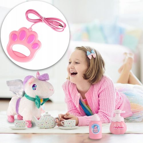 JEDNOROŻEC INTERAKTYWNY MASKOTKA KONIK CHODZI NA SMYCZY NA BATERIĘ na Arena.pl