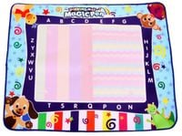 DLA DZIECI MAGICZNA MATA WODNA  Z PISAKAMI I SZABLONAMI