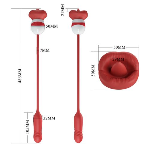 Pretty Love - Ashlynn, 5 Vibration Functions 5 Thrusting Settings 5 Licki na Arena.pl
