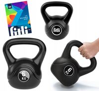 KETTLEBELL odważnik 6 KG kula KETTLE HANTLA hantel FITNESS ABS DO ĆWICZEŃ