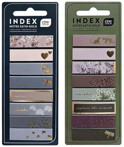 Zakładki Indeksujące Satin Gold Interdruk na Arena.pl