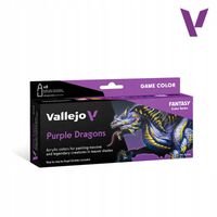 Vallejo: 72.194 - Game Color - Purple Dragons (8 x 18 ml)