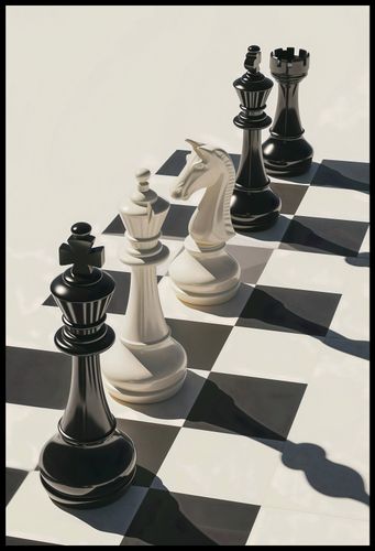 Plakat 67,5x100cm Szach i Mat na Arena.pl
