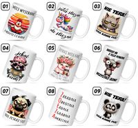 Kubek z nadrukiem. KOCHANIE MOJE BĘDĘ CIĘ WK*RWIAĆ AŻ DO KOŃCA TWOICH DNI