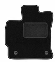 Dywanik kierowcy welurowy Toyota Prius III Plus 2011-2015 czarny