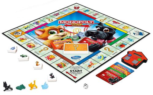 HASBRO MONOPOLY JUNIOR BANKING +TERMINAL PL E1842 na Arena.pl