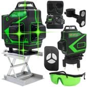 laser krzyżowy 4d 360 stopni zielony