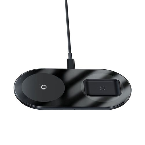 BASEUS SIMPLE PRO 2IN1 WIRELESS CHARGER BLACK na Arena.pl