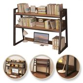 wielofunkcyjny 3-poziomowy regał, półka na biurko 95x32x90 cm sz40cz