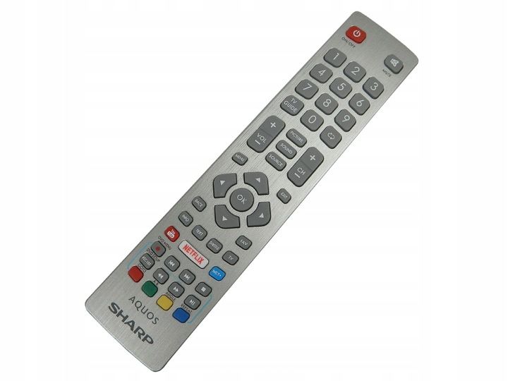 PILOT tv SHARP Netflix YouTube LC55UI7252E LC55UI7252E ORYGINAŁ NOWY zdjęcie 1