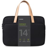INNOSTYLE DAMSKA TORBA NA LAPTOPA 13 14 WODOODPORNA OMNIPROTECT PRO CZARNA