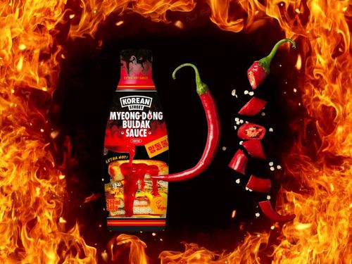 Sos ostry buldak koreański marynata dip chilli do zpuek kanapek myeong dong 260g na Arena.pl