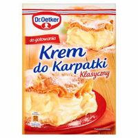 DR OETKER .Krem do Karpatki Klasyczny 240g