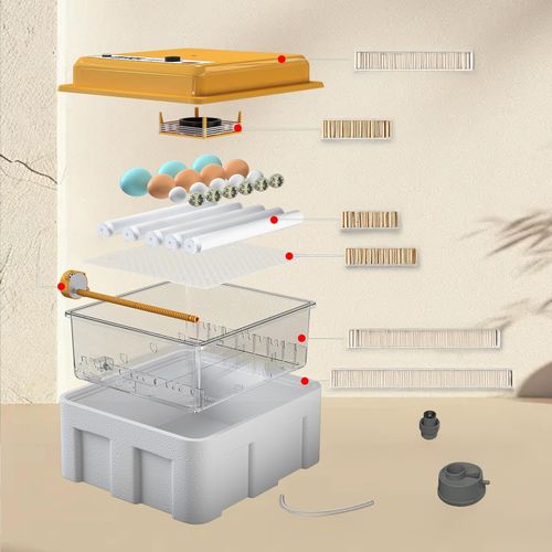 UŻYWANE/NIEKOMPLETNY Inkubator automatycznydo jaj Chalixion FT16 na Arena.pl