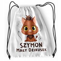 Plecak Sportowy Szkolny Dla Szymona Syna Dziecka Z Nadrukiem Ze Zdjęciem