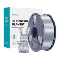 Filament SUNLU PLA+ Silk 1.75mm 1kg (srebrny)