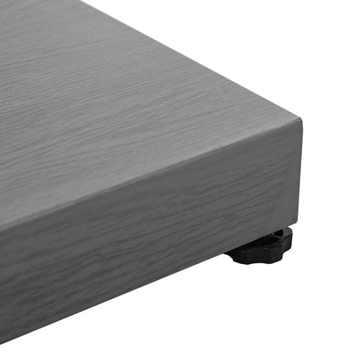 Podstawa do parasola na zewnątrz Wygląd ciemnego szarego drewna na Arena.pl