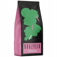 KAWA DO EKSPRESU 1kg BRAZYLIA 100% Arabica NIEKWAŚNA ŚwieżoPalona ZIARNISTA