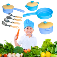 Duży Zestaw Kuchenny Garnki Naczynia Patelnia 11El 4432