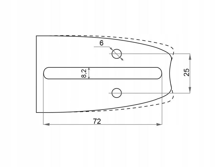 PROWADNICA + 2x ŁAŃCUCH MF 14 / 52 / 3/8 / 1.3mm zdjęcie 5