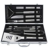 zestaw przyborów do grilla grillowania w walizce klausberg kb-7901