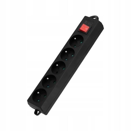 Przedłużacz Listwa Zasilająca 5 Gniazd 10 metrów 10M 2500W 3*1,5mm2 Włączni na Arena.pl