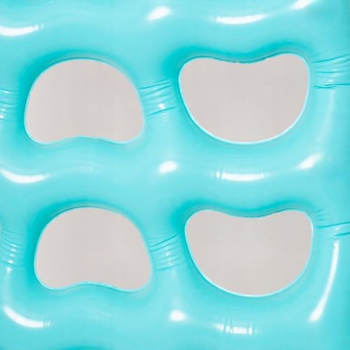 MATERAC DMUCHANY DO PŁYWANIA Z OTWORAMI PODUSZKĄ PLAŻOWY WODNY LEŻAK PLAŻĘ na Arena.pl