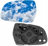 SZKŁO WKŁAD LUSTERKA SAMOCHODOWEGO LEWE DO AUDI A3 8P A4 B8 A5 A6 A8
