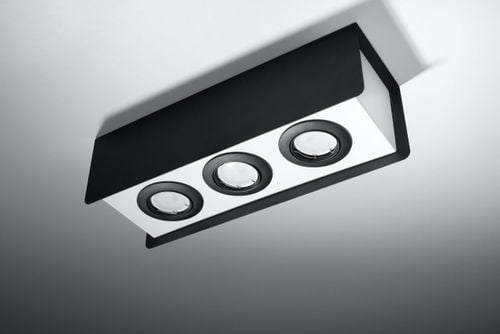 plafon stereo 3xgu10 czarny na Arena.pl