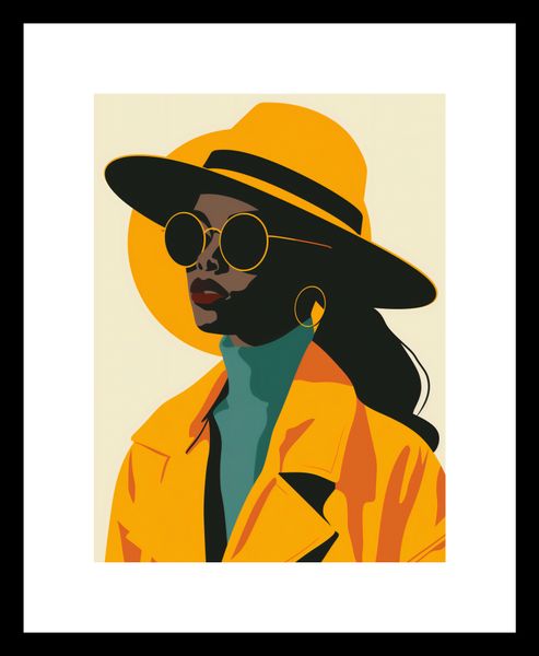 Plakat 15x20cm Żółta Stylowość zdjęcie 3