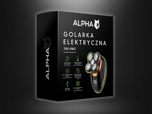 GOLARKA MĘSKA TR5-PRO TRYMER MASZYNKA DO BRODY GŁOWY TWARZY WŁOSÓW ALPHA na Arena.pl