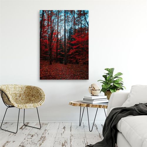 Plakat, Czerwony las widok 60x80 na Arena.pl