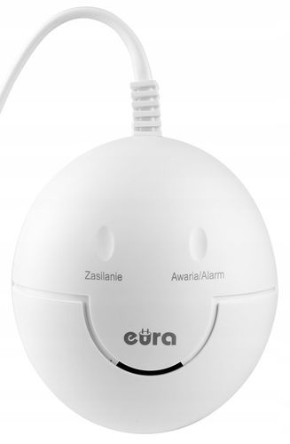 Czujnik gazu ziemnego metanu detektor gazu z kuchenek AC230V przewód na Arena.pl