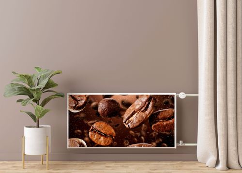 Osłona MAGNETYCZNA Kaloryfera Ziarna Kawy 3D 90cm x 60cm na Arena.pl