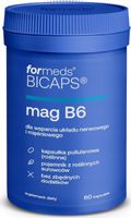 Bicaps MAG B6 60 cytrynian magnezu FORMEDS