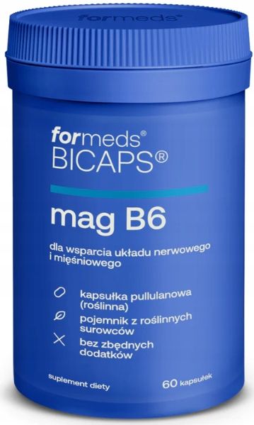 Bicaps MAG B6 60 cytrynian magnezu FORMEDS zdjęcie 1