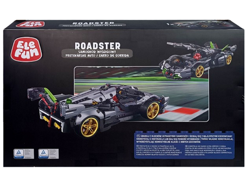 Klocki Elefun - Roadster Samochód wyścigowy 673001 na Arena.pl