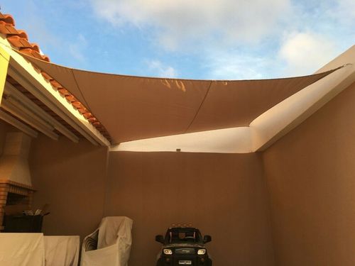 ŻAGIEL PRZECIWSŁONECZNY WODOSZCZELNY NA WYMIAR PREMIUM DO OGRODU NA TARAS na Arena.pl